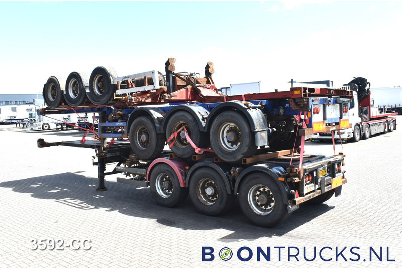 Broshuis 3 UCC 39 € 6750 STACK PRICE | 2x20-30-40-45ft HC * 2x BROSHUIS 1x NOOTEBOOM - Semirremolque portacontenedore/ Intercambiable: foto 2 Broshuis 3 UCC 39 € 6750 STACK PRICE | 2x20-30-40-45ft HC * 2x BROSHUIS 1x NOOTEBOOM - Semirremolque portacontenedore/ Intercambiable: foto 2