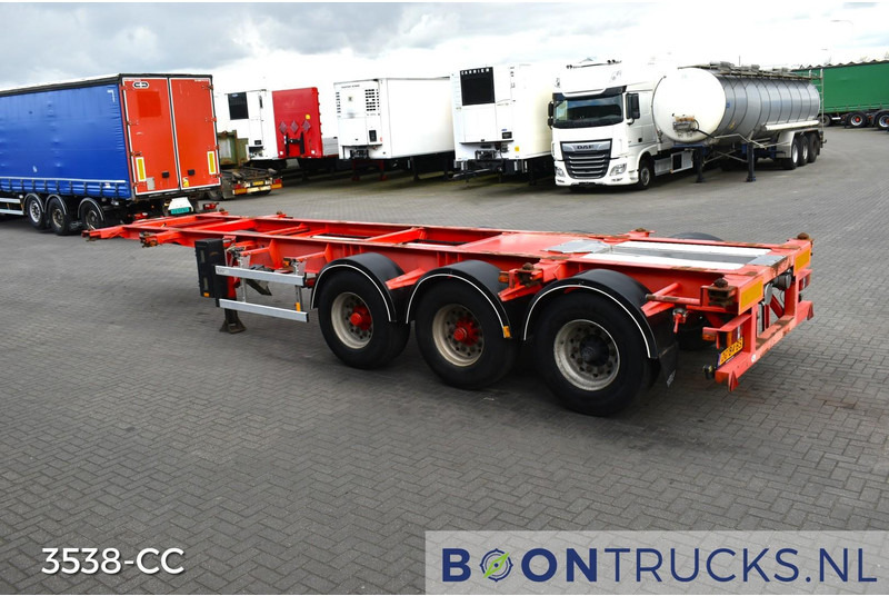 Burg BPO 12-27 CCXGX-00 TANK CHASSIS | 20-30ft * 3800 Kg * NL TRAILER - Semirremolque portacontenedore/ Intercambiable: foto 3 Burg BPO 12-27 CCXGX-00 TANK CHASSIS | 20-30ft * 3800 Kg * NL TRAILER - Semirremolque portacontenedore/ Intercambiable: foto 3
