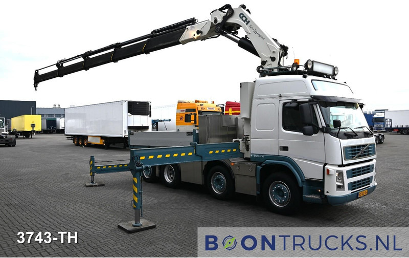 Volvo FM 480 8x2 R + HMF THOR 8520 K5 | 85 T/M CRANE * WINCH * MANUAL * NL TRUCK * TOP! - Cabeza tractora: foto 3 Volvo FM 480 8x2 R + HMF THOR 8520 K5 | 85 T/M CRANE * WINCH * MANUAL * NL TRUCK * TOP! - Cabeza tractora: foto 3