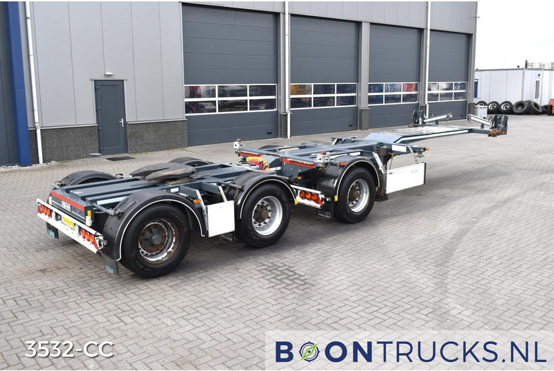 D-Tec CTD-40-03D COMBIDOLLY | LZV * 20ft * STUURAS * LIFTAS * NL TRAILER * APK 07-2025 - Semirremolque portacontenedore/ Intercambiable: foto 1 D-Tec CTD-40-03D COMBIDOLLY | LZV * 20ft * STUURAS * LIFTAS * NL TRAILER * APK 07-2025 - Semirremolque portacontenedore/ Intercambiable: foto 1