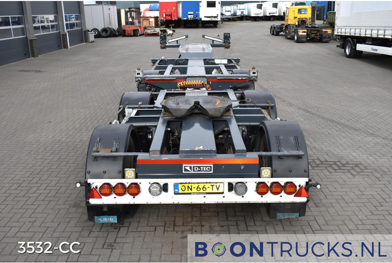 D-Tec CTD-40-03D COMBIDOLLY | LZV * 20ft * STUURAS * LIFTAS * NL TRAILER * APK 07-2025 - Semirremolque portacontenedore/ Intercambiable: foto 2 D-Tec CTD-40-03D COMBIDOLLY | LZV * 20ft * STUURAS * LIFTAS * NL TRAILER * APK 07-2025 - Semirremolque portacontenedore/ Intercambiable: foto 2