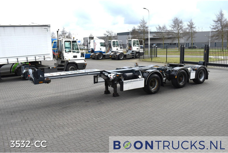 D-Tec CTD-40-03D COMBIDOLLY | LZV * 20ft * STUURAS * LIFTAS * NL TRAILER * APK 07-2025 - Semirremolque portacontenedore/ Intercambiable: foto 5 D-Tec CTD-40-03D COMBIDOLLY | LZV * 20ft * STUURAS * LIFTAS * NL TRAILER * APK 07-2025 - Semirremolque portacontenedore/ Intercambiable: foto 5