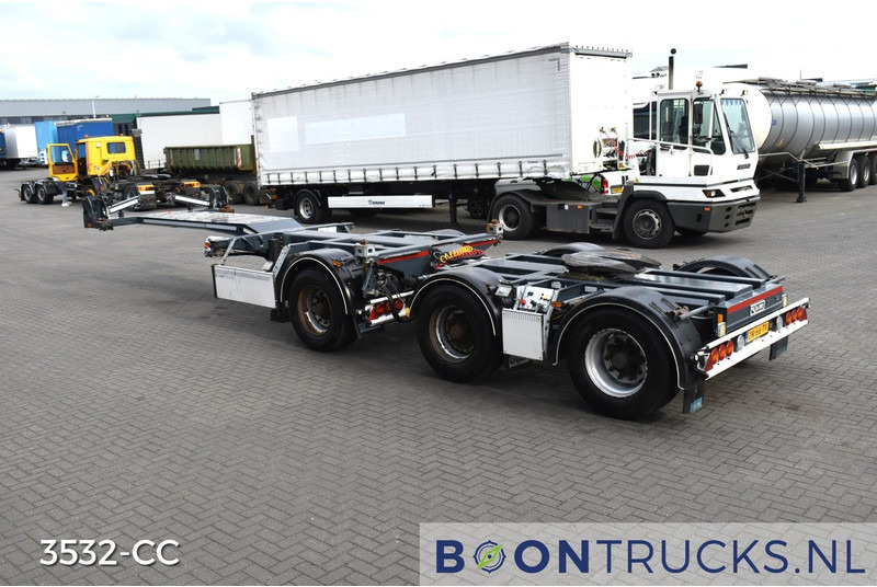 D-Tec CTD-40-03D COMBIDOLLY | LZV * 20ft * STUURAS * LIFTAS * NL TRAILER * APK 07-2025 - Semirremolque portacontenedore/ Intercambiable: foto 3 D-Tec CTD-40-03D COMBIDOLLY | LZV * 20ft * STUURAS * LIFTAS * NL TRAILER * APK 07-2025 - Semirremolque portacontenedore/ Intercambiable: foto 3