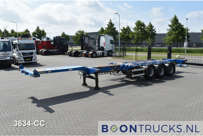 D-Tec FLEXITRAILER | 2x20-30-40-45ft HC * 2x EXTENDABLE * LIFT AXLE - Semirremolque portacontenedore/ Intercambiable: foto 5 D-Tec FLEXITRAILER | 2x20-30-40-45ft HC * 2x EXTENDABLE * LIFT AXLE - Semirremolque portacontenedore/ Intercambiable: foto 5