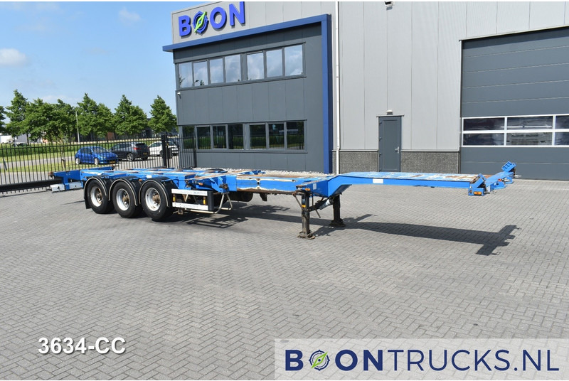 D-Tec FLEXITRAILER | 2x20-30-40-45ft HC * 2x EXTENDABLE * LIFT AXLE - Semirremolque portacontenedore/ Intercambiable: foto 4 D-Tec FLEXITRAILER | 2x20-30-40-45ft HC * 2x EXTENDABLE * LIFT AXLE - Semirremolque portacontenedore/ Intercambiable: foto 4