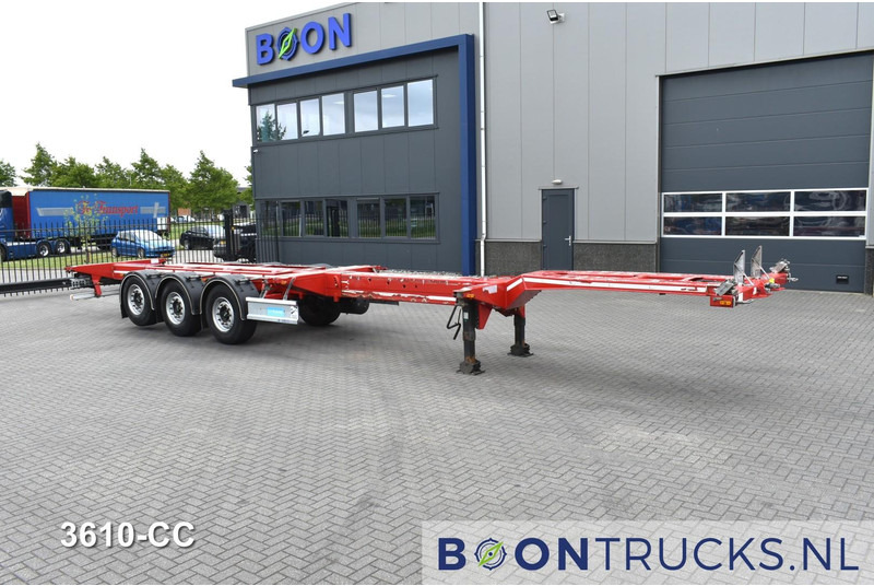 D-Tec FLEXITRAILER | 2x20-30-40-45ft HC * 2x LIFT AXLE * 2x EXTENDABLE * DISC BRAKES - Semirremolque portacontenedore/ Intercambiable: foto 4 D-Tec FLEXITRAILER | 2x20-30-40-45ft HC * 2x LIFT AXLE * 2x EXTENDABLE * DISC BRAKES - Semirremolque portacontenedore/ Intercambiable: foto 4