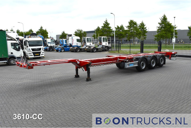 D-Tec FLEXITRAILER | 2x20-30-40-45ft HC * 2x LIFT AXLE * 2x EXTENDABLE * DISC BRAKES - Semirremolque portacontenedore/ Intercambiable: foto 5 D-Tec FLEXITRAILER | 2x20-30-40-45ft HC * 2x LIFT AXLE * 2x EXTENDABLE * DISC BRAKES - Semirremolque portacontenedore/ Intercambiable: foto 5
