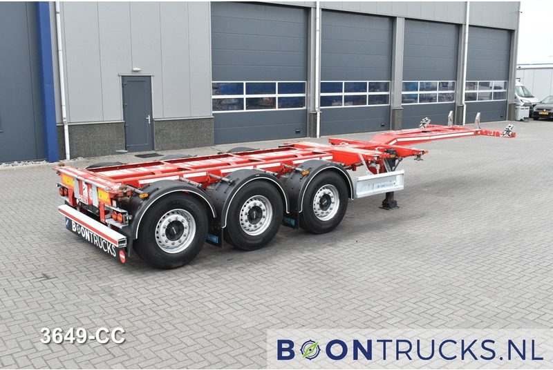 D-Tec FLEXITRAILER | 2x20-30-40-45ft HC * 2x LIFT AXLE * 2x EXTENDABLE * DISC BRAKES - Semirremolque portacontenedore/ Intercambiable: foto 1 D-Tec FLEXITRAILER | 2x20-30-40-45ft HC * 2x LIFT AXLE * 2x EXTENDABLE * DISC BRAKES - Semirremolque portacontenedore/ Intercambiable: foto 1