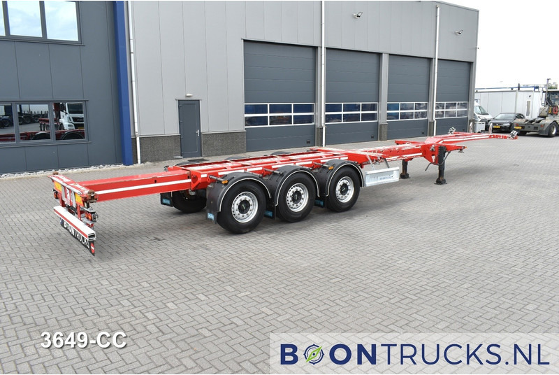 D-Tec FLEXITRAILER | 2x20-30-40-45ft HC * 2x LIFT AXLE * 2x EXTENDABLE * DISC BRAKES - Semirremolque portacontenedore/ Intercambiable: foto 2 D-Tec FLEXITRAILER | 2x20-30-40-45ft HC * 2x LIFT AXLE * 2x EXTENDABLE * DISC BRAKES - Semirremolque portacontenedore/ Intercambiable: foto 2