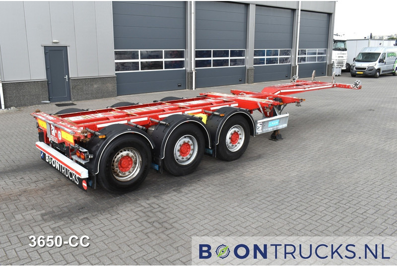 D-Tec FLEXITRAILER | 2x20-30-40-45ft HC * 2x LIFT AXLE * 2x EXTENDABLE * MOT 11-2025 - Construcción de carreteras: foto 1 D-Tec FLEXITRAILER | 2x20-30-40-45ft HC * 2x LIFT AXLE * 2x EXTENDABLE * MOT 11-2025 - Construcción de carreteras: foto 1