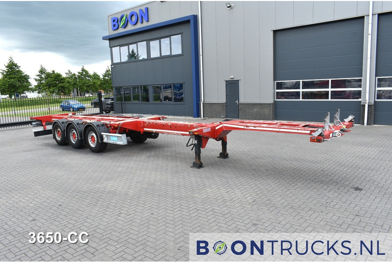 D-Tec FLEXITRAILER | 2x20-30-40-45ft HC * 2x LIFT AXLE * 2x EXTENDABLE * MOT 11-2025 - Semirremolque portacontenedore/ Intercambiable: foto 4 D-Tec FLEXITRAILER | 2x20-30-40-45ft HC * 2x LIFT AXLE * 2x EXTENDABLE * MOT 11-2025 - Semirremolque portacontenedore/ Intercambiable: foto 4