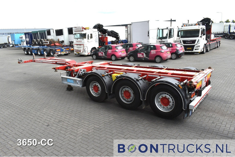D-Tec FLEXITRAILER | 2x20-30-40-45ft HC * 2x LIFT AXLE * 2x EXTENDABLE * MOT 11-2025 - Construcción de carreteras: foto 3 D-Tec FLEXITRAILER | 2x20-30-40-45ft HC * 2x LIFT AXLE * 2x EXTENDABLE * MOT 11-2025 - Construcción de carreteras: foto 3