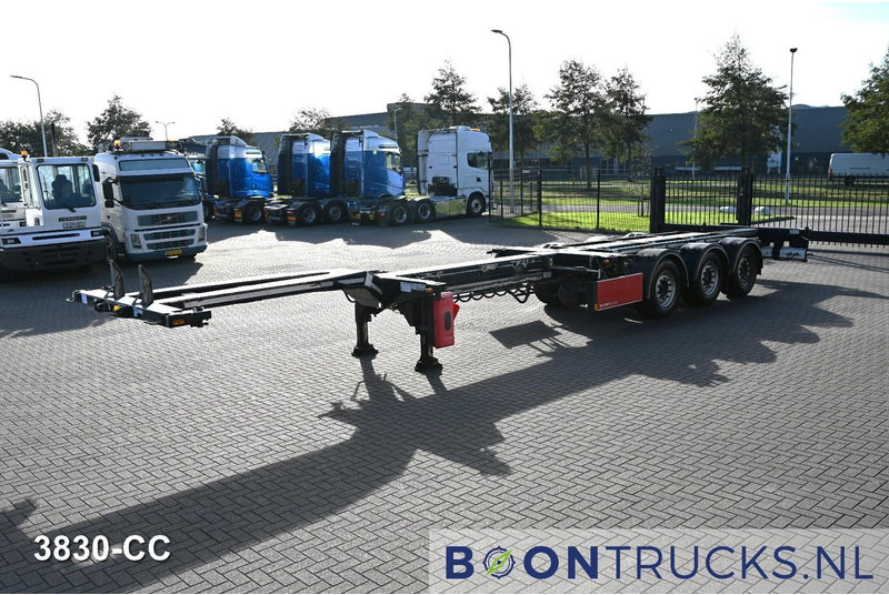 D-Tec FLEXITRAILER | 2x20-30-40-45ft HC * 2x LIFT AXLE * MB / DISC * NL TRAILER * APK 03-2026 - Semirremolque portacontenedore/ Intercambiable: foto 5 D-Tec FLEXITRAILER | 2x20-30-40-45ft HC * 2x LIFT AXLE * MB / DISC * NL TRAILER * APK 03-2026 - Semirremolque portacontenedore/ Intercambiable: foto 5