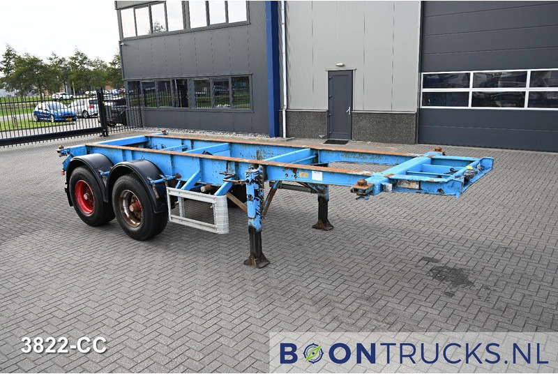 KOHLER CS 20/2 CHASSIS | 20ft * STEEL SUSPENSION * BPW / DRUM * 9x AVAILABLE - Semirremolque portacontenedore/ Intercambiable: foto 3 KOHLER CS 20/2 CHASSIS | 20ft * STEEL SUSPENSION * BPW / DRUM * 9x AVAILABLE - Semirremolque portacontenedore/ Intercambiable: foto 3