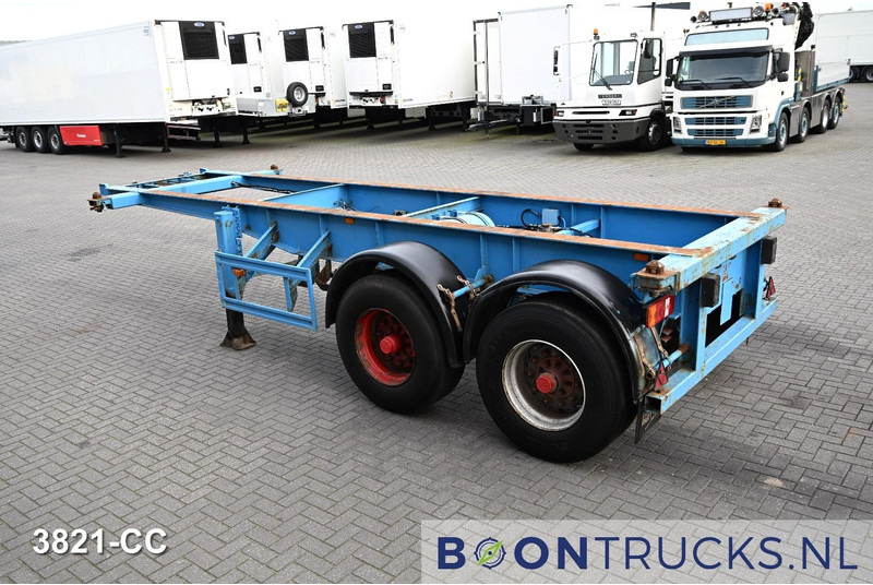 KOHLER CS 20/2 CHASSIS | 20ft * STEEL SUSPENSION * BPW / DRUM * 9x AVAILABLE - Semirremolque portacontenedore/ Intercambiable: foto 2 KOHLER CS 20/2 CHASSIS | 20ft * STEEL SUSPENSION * BPW / DRUM * 9x AVAILABLE - Semirremolque portacontenedore/ Intercambiable: foto 2