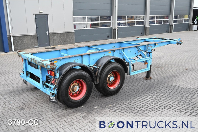 KOHLER CS 20/2 CHASSIS | 20ft * STEEL SUSPENSION * SAF / DRUM * 6x AVAILABLE - Semirremolque portacontenedore/ Intercambiable: foto 1 KOHLER CS 20/2 CHASSIS | 20ft * STEEL SUSPENSION * SAF / DRUM * 6x AVAILABLE - Semirremolque portacontenedore/ Intercambiable: foto 1