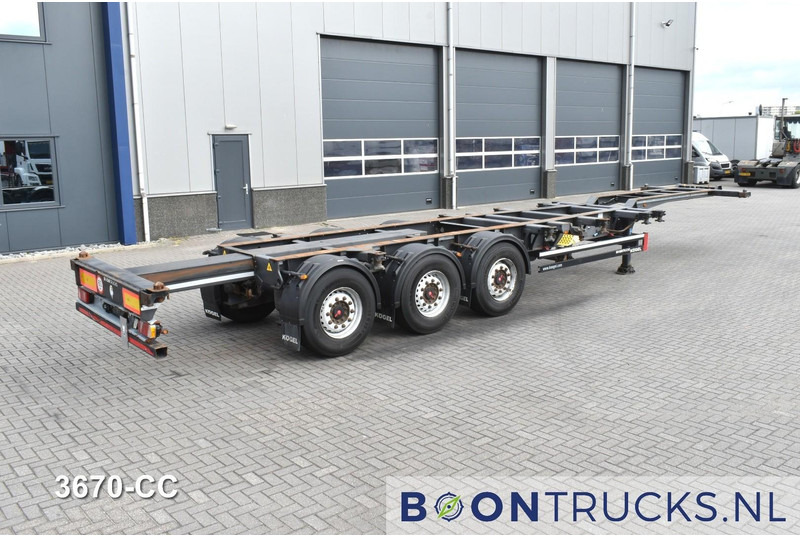 Kögel PORT 40 SIMPLEX 20 | 2x20-30-40ft HC * LIFT AXLE * SAF / DISC * EXTENDABLE REAR * MOT 02-2026 - Semirremolque portacontenedore/ Intercambiable: foto 2 Kögel PORT 40 SIMPLEX 20 | 2x20-30-40ft HC * LIFT AXLE * SAF / DISC * EXTENDABLE REAR * MOT 02-2026 - Semirremolque portacontenedore/ Intercambiable: foto 2