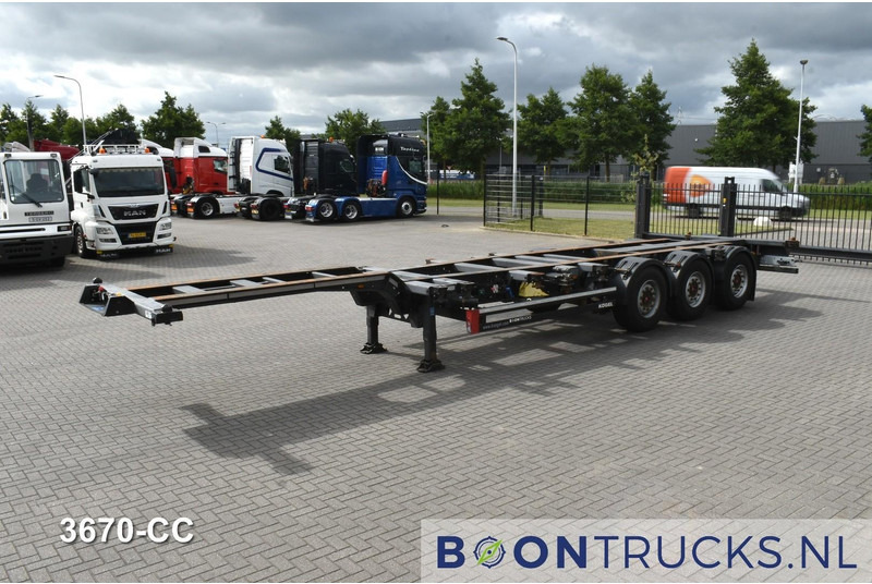Kögel PORT 40 SIMPLEX 20 | 2x20-30-40ft HC * LIFT AXLE * SAF / DISC * EXTENDABLE REAR * MOT 02-2026 - Semirremolque portacontenedore/ Intercambiable: foto 5 Kögel PORT 40 SIMPLEX 20 | 2x20-30-40ft HC * LIFT AXLE * SAF / DISC * EXTENDABLE REAR * MOT 02-2026 - Semirremolque portacontenedore/ Intercambiable: foto 5