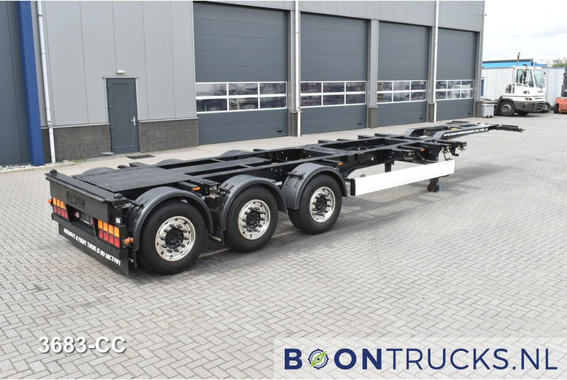 Krone SD BOX LINER | 20-40-45ft HC * LIFT AXLE * DISC BRAKES * 2x EXTENDABLE - Semirremolque portacontenedore/ Intercambiable: foto 1 Krone SD BOX LINER | 20-40-45ft HC * LIFT AXLE * DISC BRAKES * 2x EXTENDABLE - Semirremolque portacontenedore/ Intercambiable: foto 1