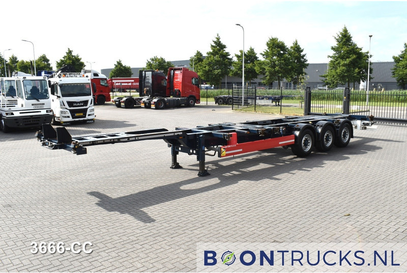 Krone SD BOX LINER | 2x20-30-40-45ft HC * LIFT AXLE * BPW/DISC * EXTENDABLE REAR * 10x AVAILABLE - Semirremolque portacontenedore/ Intercambiable: foto 5 Krone SD BOX LINER | 2x20-30-40-45ft HC * LIFT AXLE * BPW/DISC * EXTENDABLE REAR * 10x AVAILABLE - Semirremolque portacontenedore/ Intercambiable: foto 5