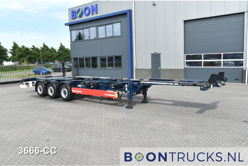 Krone SD BOX LINER | 2x20-30-40-45ft HC * LIFT AXLE * BPW/DISC * EXTENDABLE REAR * 10x AVAILABLE - Semirremolque portacontenedore/ Intercambiable: foto 4 Krone SD BOX LINER | 2x20-30-40-45ft HC * LIFT AXLE * BPW/DISC * EXTENDABLE REAR * 10x AVAILABLE - Semirremolque portacontenedore/ Intercambiable: foto 4