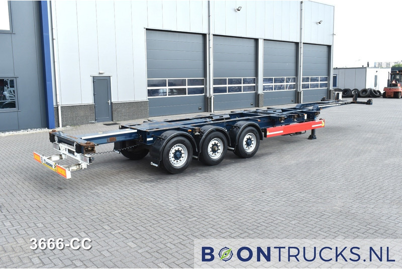 Krone SD BOX LINER | 2x20-30-40-45ft HC * LIFT AXLE * BPW/DISC * EXTENDABLE REAR * 10x AVAILABLE - Semirremolque portacontenedore/ Intercambiable: foto 2 Krone SD BOX LINER | 2x20-30-40-45ft HC * LIFT AXLE * BPW/DISC * EXTENDABLE REAR * 10x AVAILABLE - Semirremolque portacontenedore/ Intercambiable: foto 2