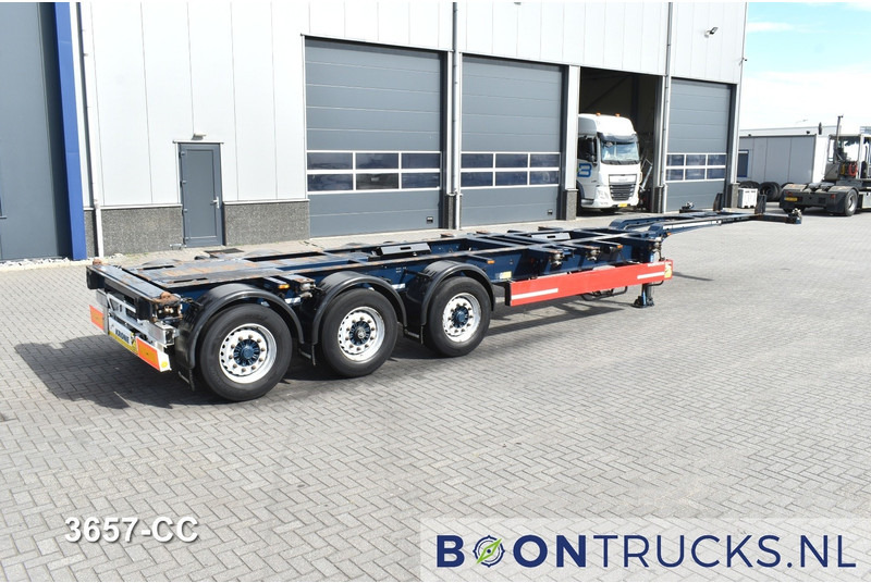 Krone SD BOX LINER | 2x20-40-45ft HC * LIFT AXLE * BPW/DISC * EXTENDABLE REAR * 10x AVAILABLE - Semirremolque portacontenedore/ Intercambiable: foto 1 Krone SD BOX LINER | 2x20-40-45ft HC * LIFT AXLE * BPW/DISC * EXTENDABLE REAR * 10x AVAILABLE - Semirremolque portacontenedore/ Intercambiable: foto 1