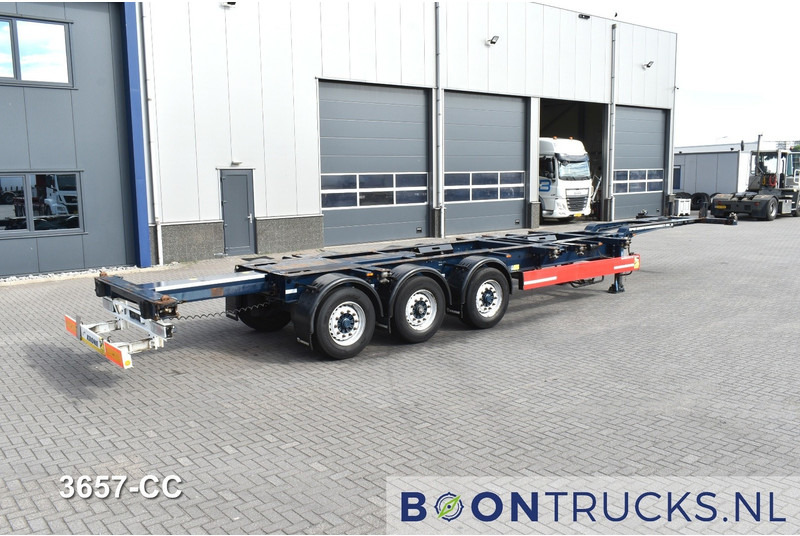 Krone SD BOX LINER | 2x20-40-45ft HC * LIFT AXLE * BPW/DISC * EXTENDABLE REAR * 10x AVAILABLE - Semirremolque portacontenedore/ Intercambiable: foto 2 Krone SD BOX LINER | 2x20-40-45ft HC * LIFT AXLE * BPW/DISC * EXTENDABLE REAR * 10x AVAILABLE - Semirremolque portacontenedore/ Intercambiable: foto 2
