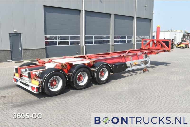 LAG O-3-CC | 30ft TIPPING CHASSIS * 24v SELF SUPPORT * BPW/DISC - Semirremolque portacontenedore/ Intercambiable: foto 1 LAG O-3-CC | 30ft TIPPING CHASSIS * 24v SELF SUPPORT * BPW/DISC - Semirremolque portacontenedore/ Intercambiable: foto 1