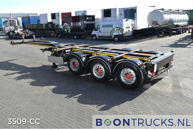 Pacton ET3 | 2x20-30-40-45ft HC * 2x EXTENDABLE * SAF / DISC * NL TRAILER - Semirremolque portacontenedore/ Intercambiable: foto 3 Pacton ET3 | 2x20-30-40-45ft HC * 2x EXTENDABLE * SAF / DISC * NL TRAILER - Semirremolque portacontenedore/ Intercambiable: foto 3