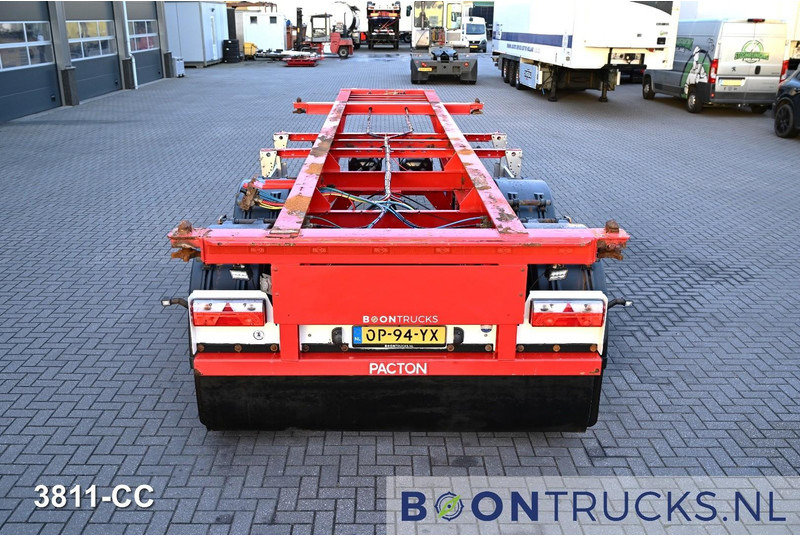 Pacton ET4 | 20ft * SAF DISC * NL TRAILER * APK 06-26 - Semirremolque portacontenedore/ Intercambiable: foto 5 Pacton ET4 | 20ft * SAF DISC * NL TRAILER * APK 06-26 - Semirremolque portacontenedore/ Intercambiable: foto 5