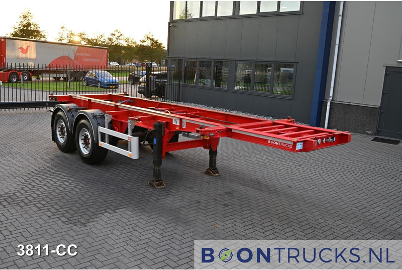 Pacton ET4 | 20ft * SAF DISC * NL TRAILER * APK 06-26 - Semirremolque portacontenedore/ Intercambiable: foto 3 Pacton ET4 | 20ft * SAF DISC * NL TRAILER * APK 06-26 - Semirremolque portacontenedore/ Intercambiable: foto 3