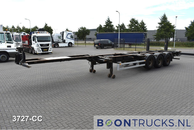 Pacton T3-007 | 2x20-40-45ft HC * FIXED CHASSIS * LIFT AXLE * NL TRAILER - Semirremolque portacontenedore/ Intercambiable: foto 4 Pacton T3-007 | 2x20-40-45ft HC * FIXED CHASSIS * LIFT AXLE * NL TRAILER - Semirremolque portacontenedore/ Intercambiable: foto 4