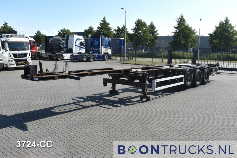 Pacton T3-007 | 2x20-40-45ft HC * LIFT AXLE * BPW * NL TRAILER - Semirremolque portacontenedore/ Intercambiable: foto 2 Pacton T3-007 | 2x20-40-45ft HC * LIFT AXLE * BPW * NL TRAILER - Semirremolque portacontenedore/ Intercambiable: foto 2