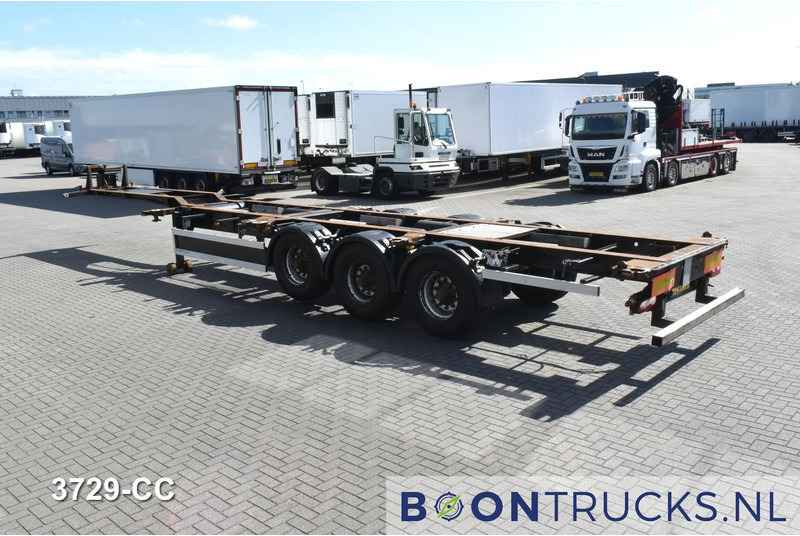 Pacton T3-007 | 2x20-40-45ft HC * LIFT AXLE * NL TRAILER * APK 11-2025 - Semirremolque portacontenedore/ Intercambiable: foto 2 Pacton T3-007 | 2x20-40-45ft HC * LIFT AXLE * NL TRAILER * APK 11-2025 - Semirremolque portacontenedore/ Intercambiable: foto 2