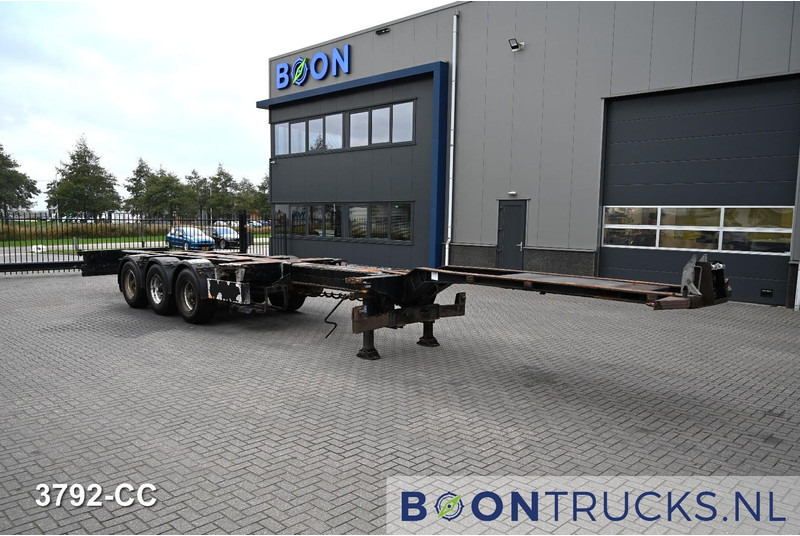 Pacton T3-010 2x20-30-40-45ft HC * 2x EXTENDABLE * 1x LIFT AXLE * NL TRAILER - Semirremolque portacontenedore/ Intercambiable: foto 4 Pacton T3-010 2x20-30-40-45ft HC * 2x EXTENDABLE * 1x LIFT AXLE * NL TRAILER - Semirremolque portacontenedore/ Intercambiable: foto 4