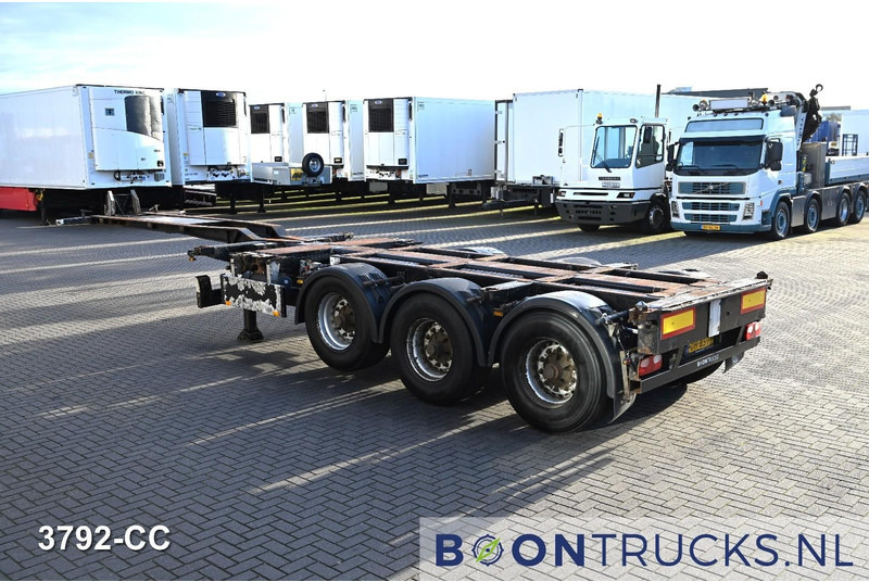 Pacton T3-010 2x20-30-40-45ft HC * 2x EXTENDABLE * 1x LIFT AXLE * NL TRAILER - Semirremolque portacontenedore/ Intercambiable: foto 3 Pacton T3-010 2x20-30-40-45ft HC * 2x EXTENDABLE * 1x LIFT AXLE * NL TRAILER - Semirremolque portacontenedore/ Intercambiable: foto 3