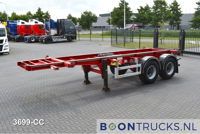 Pacton TXC 233 | 20ft * 2980 Kg * BPW / DRUM * NL TRAILER * 5x AVAILABLE - Semirremolque portacontenedore/ Intercambiable: foto 5 Pacton TXC 233 | 20ft * 2980 Kg * BPW / DRUM * NL TRAILER * 5x AVAILABLE - Semirremolque portacontenedore/ Intercambiable: foto 5