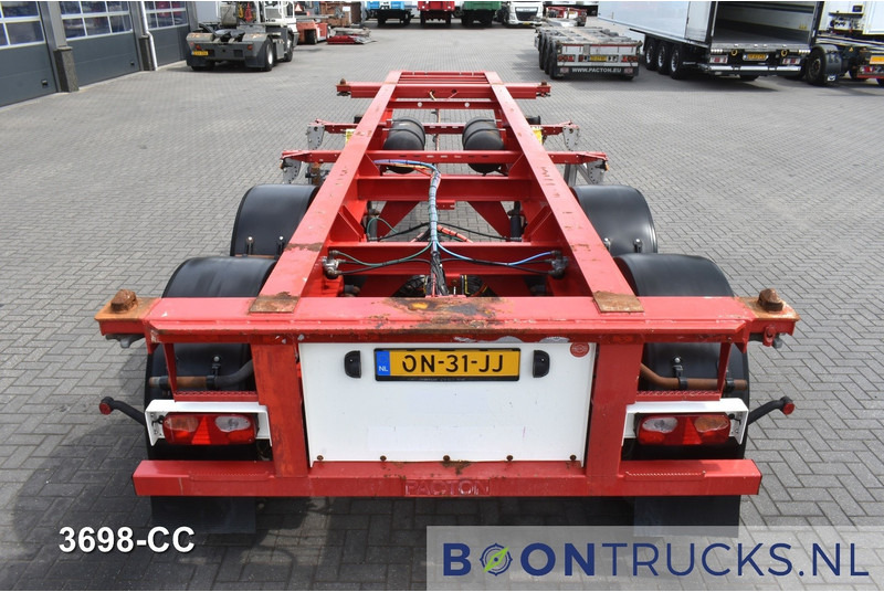 Pacton TXC 233 | 20ft * 2980 Kg * BPW / DRUM * NL TRAILER * 5x AVAILABLE - Semirremolque portacontenedore/ Intercambiable: foto 2 Pacton TXC 233 | 20ft * 2980 Kg * BPW / DRUM * NL TRAILER * 5x AVAILABLE - Semirremolque portacontenedore/ Intercambiable: foto 2
