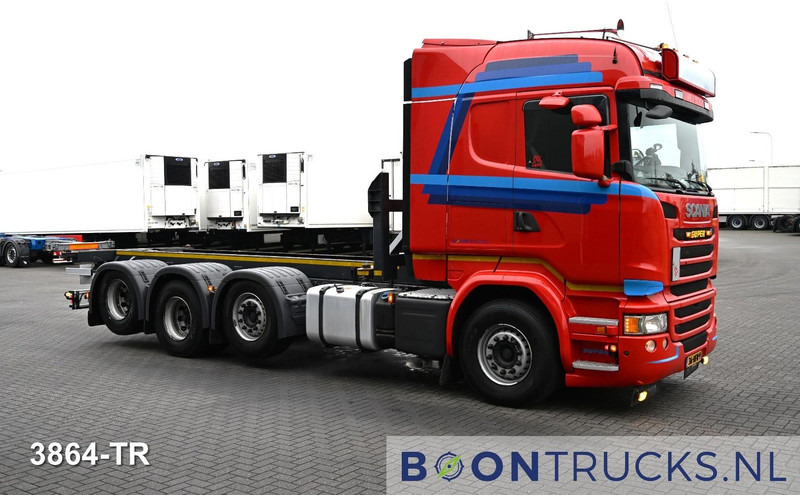 Scania R450 8x2 | EURO6 * CONTAINER TRANSPORT * 20ft TIPPING * NL TRUCK * APK 02-2026 - Camión portacontenedore/ Intercambiable: foto 3 Scania R450 8x2 | EURO6 * CONTAINER TRANSPORT * 20ft TIPPING * NL TRUCK * APK 02-2026 - Camión portacontenedore/ Intercambiable: foto 3