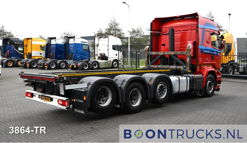 Scania R450 8x2 | EURO6 * CONTAINER TRANSPORT * 20ft TIPPING * NL TRUCK * APK 02-2026 - Camión portacontenedore/ Intercambiable: foto 5 Scania R450 8x2 | EURO6 * CONTAINER TRANSPORT * 20ft TIPPING * NL TRUCK * APK 02-2026 - Camión portacontenedore/ Intercambiable: foto 5