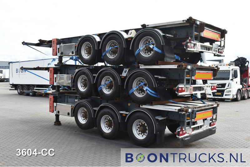 Van Hool 3B0071 € 11500 STACK PRICE | 20-30ft * ADR: FL, AT, OX * 3840 KG * LIFT AXLE - Semirremolque portacontenedore/ Intercambiable: foto 2 Van Hool 3B0071 € 11500 STACK PRICE | 20-30ft * ADR: FL, AT, OX * 3840 KG * LIFT AXLE - Semirremolque portacontenedore/ Intercambiable: foto 2