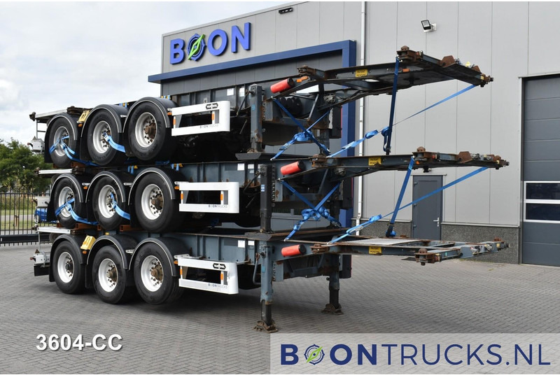 Van Hool 3B0071 € 11500 STACK PRICE | 20-30ft * ADR: FL, AT, OX * 3840 KG * LIFT AXLE - Semirremolque portacontenedore/ Intercambiable: foto 3 Van Hool 3B0071 € 11500 STACK PRICE | 20-30ft * ADR: FL, AT, OX * 3840 KG * LIFT AXLE - Semirremolque portacontenedore/ Intercambiable: foto 3