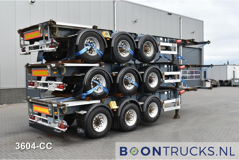 Van Hool 3B0071 € 11500 STACK PRICE | 20-30ft * ADR: FL, AT, OX * 3840 KG * LIFT AXLE - Semirremolque portacontenedore/ Intercambiable: foto 1 Van Hool 3B0071 € 11500 STACK PRICE | 20-30ft * ADR: FL, AT, OX * 3840 KG * LIFT AXLE - Semirremolque portacontenedore/ Intercambiable: foto 1