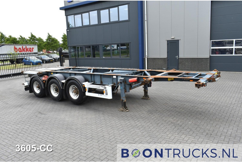Van Hool 3B0071 TANK CHASSIS | 20-30ft * ADR: FL, AT, OX * 3840 KG * LIFT AXLE - Semirremolque portacontenedore/ Intercambiable: foto 3 Van Hool 3B0071 TANK CHASSIS | 20-30ft * ADR: FL, AT, OX * 3840 KG * LIFT AXLE - Semirremolque portacontenedore/ Intercambiable: foto 3