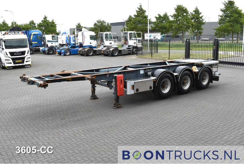Van Hool 3B0071 TANK CHASSIS | 20-30ft * ADR: FL, AT, OX * 3840 KG * LIFT AXLE - Semirremolque portacontenedore/ Intercambiable: foto 4 Van Hool 3B0071 TANK CHASSIS | 20-30ft * ADR: FL, AT, OX * 3840 KG * LIFT AXLE - Semirremolque portacontenedore/ Intercambiable: foto 4