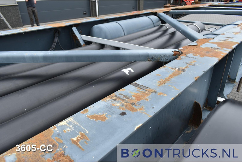 Semirremolque portacontenedore/ Intercambiable Van Hool 3B0071 TANK CHASSIS | 20-30ft * ADR: FL, AT, OX * 3840 KG * LIFT AXLE: foto 10
