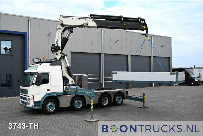 Volvo FM 480 8x2 R + HMF THOR 8520 K5 | 85 T/M CRANE * WINCH * MANUAL * NL TRUCK * TOP! - Camión grúa: foto 2 Volvo FM 480 8x2 R + HMF THOR 8520 K5 | 85 T/M CRANE * WINCH * MANUAL * NL TRUCK * TOP! - Camión grúa: foto 2
