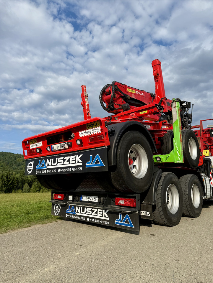 Camión forestal, Camión grúa para transporte de madera SCANIA R580: foto 6