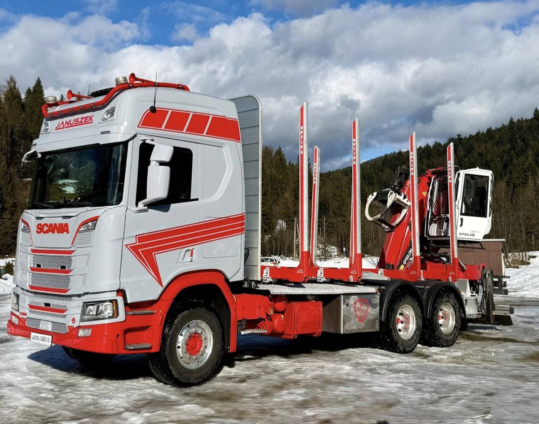 SCANIA R580 - Camión forestal: foto 2 SCANIA R580 - Camión forestal: foto 2